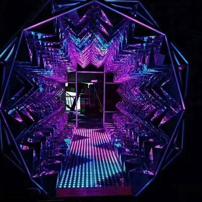 穿越夢幻之境 萬棵松浪漫鉆石隧道與時(shí)空隧道，假山定制締造藝術(shù)奇觀